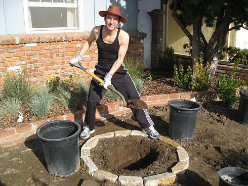 digging