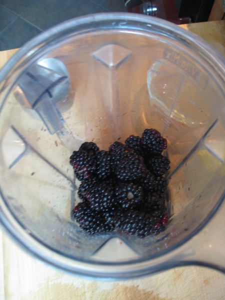 A high-speed blender makes puree in seconds